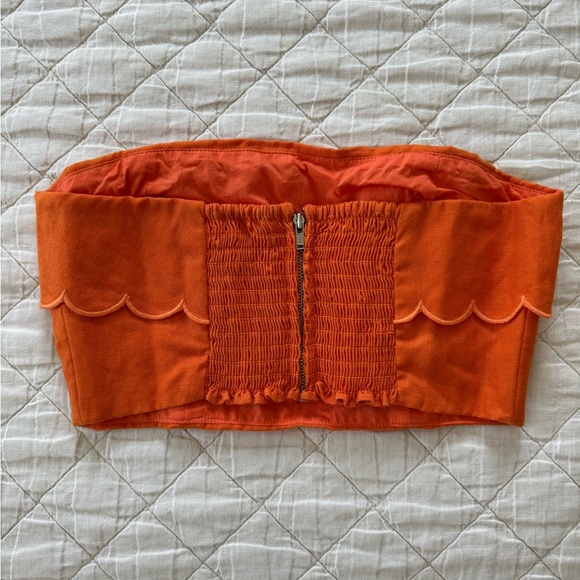 Reformation Lizzi Linen Top - Picture 6 of 7